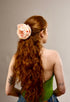 Aurora Peony — Blush Pink Barrette