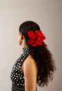 Scarlett Hibiscus — Red Barrette