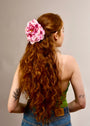 Bellatrix Wild Rose — Deep Pink Barrette