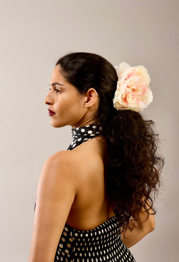 Empress Peony (S + L) — Blush Pink (L) Claw Clip