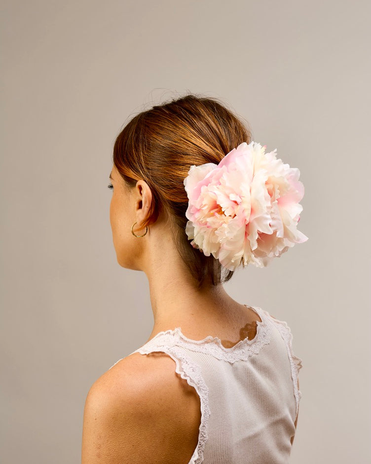 Empress Peony (S + L) — Blush Pink (S) Claw Clip