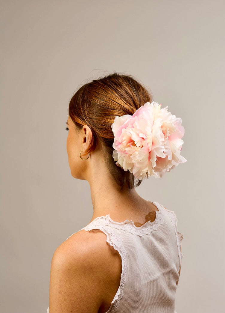 Empress Peony (S + L) — Blush Pink (S) Claw Clip