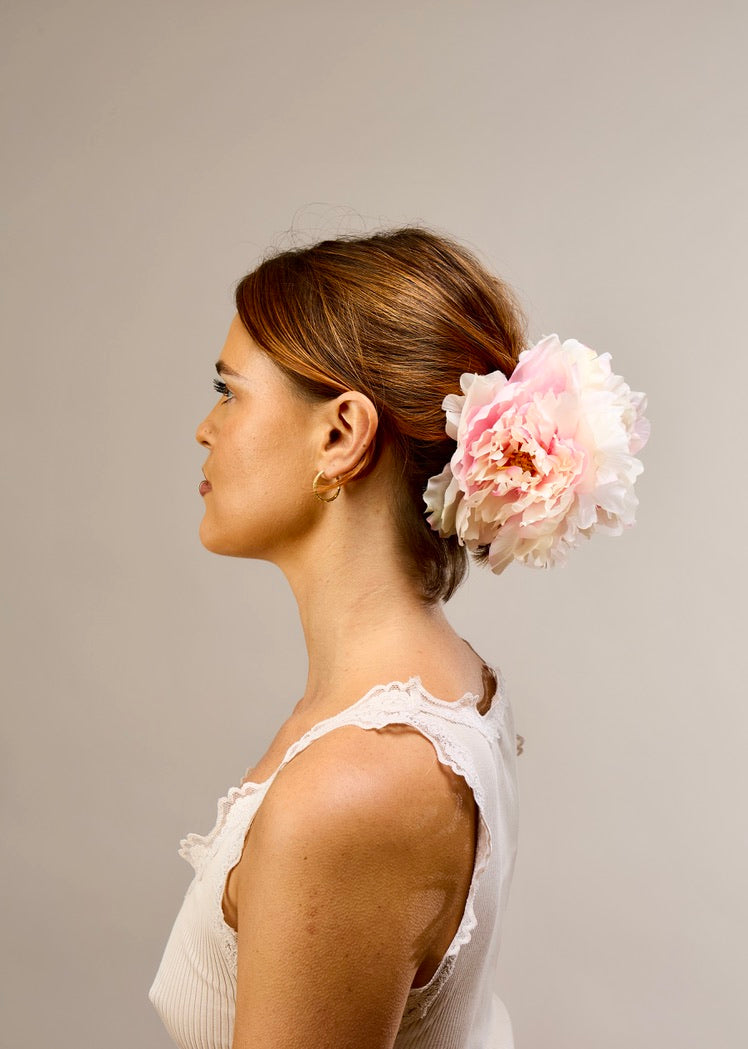 Empress Peony (S + L) — Blush Pink (S) Claw Clip