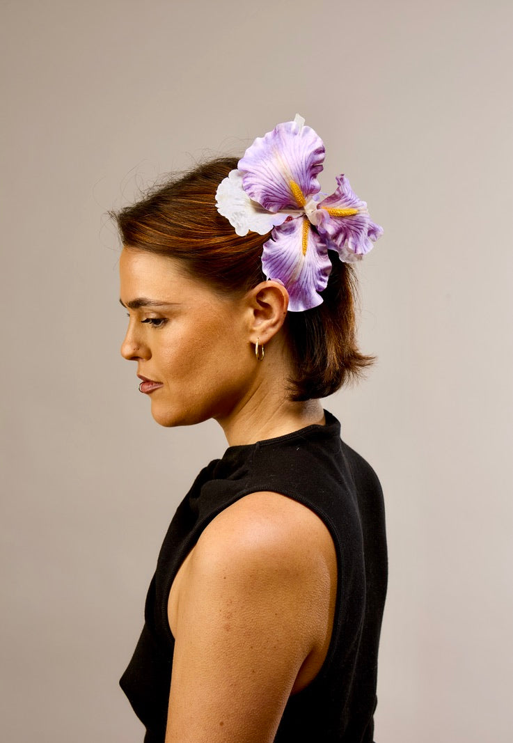 Iris — Lilac Slide Clip