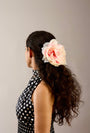 Empress Peony (S + L) — Blush Pink (L) Barrette