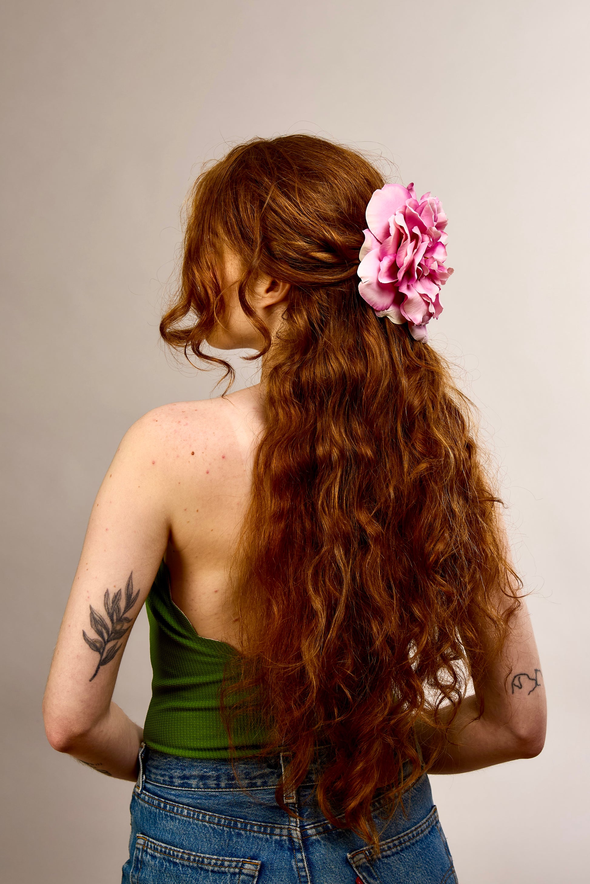 Bellatrix Wild Rose — Deep Pink Barrette