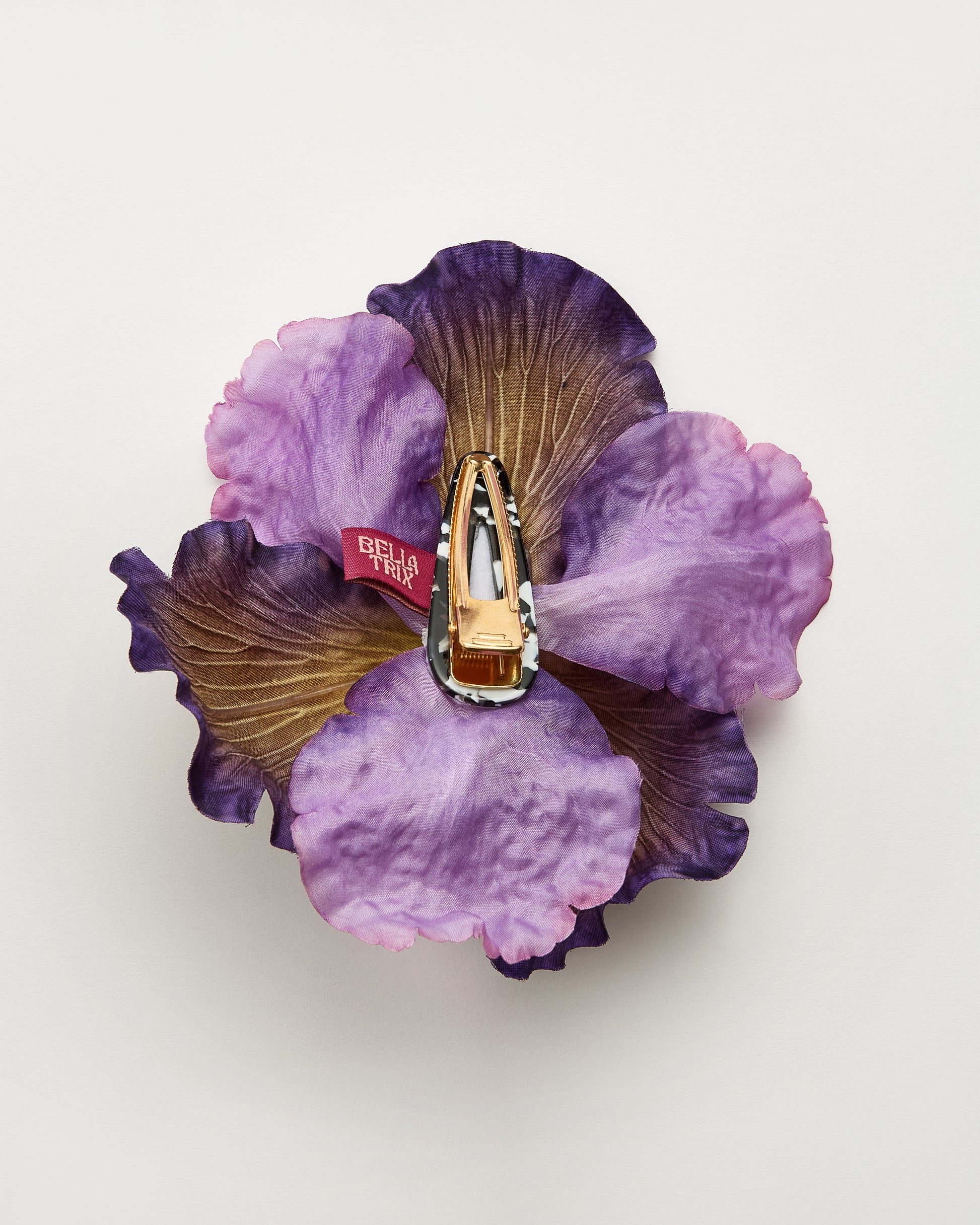 Iris — Purple Slide Clip