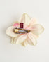 Orchid — Cream White Slide Clip