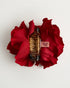 English Garden Rose — Red Claw Clip