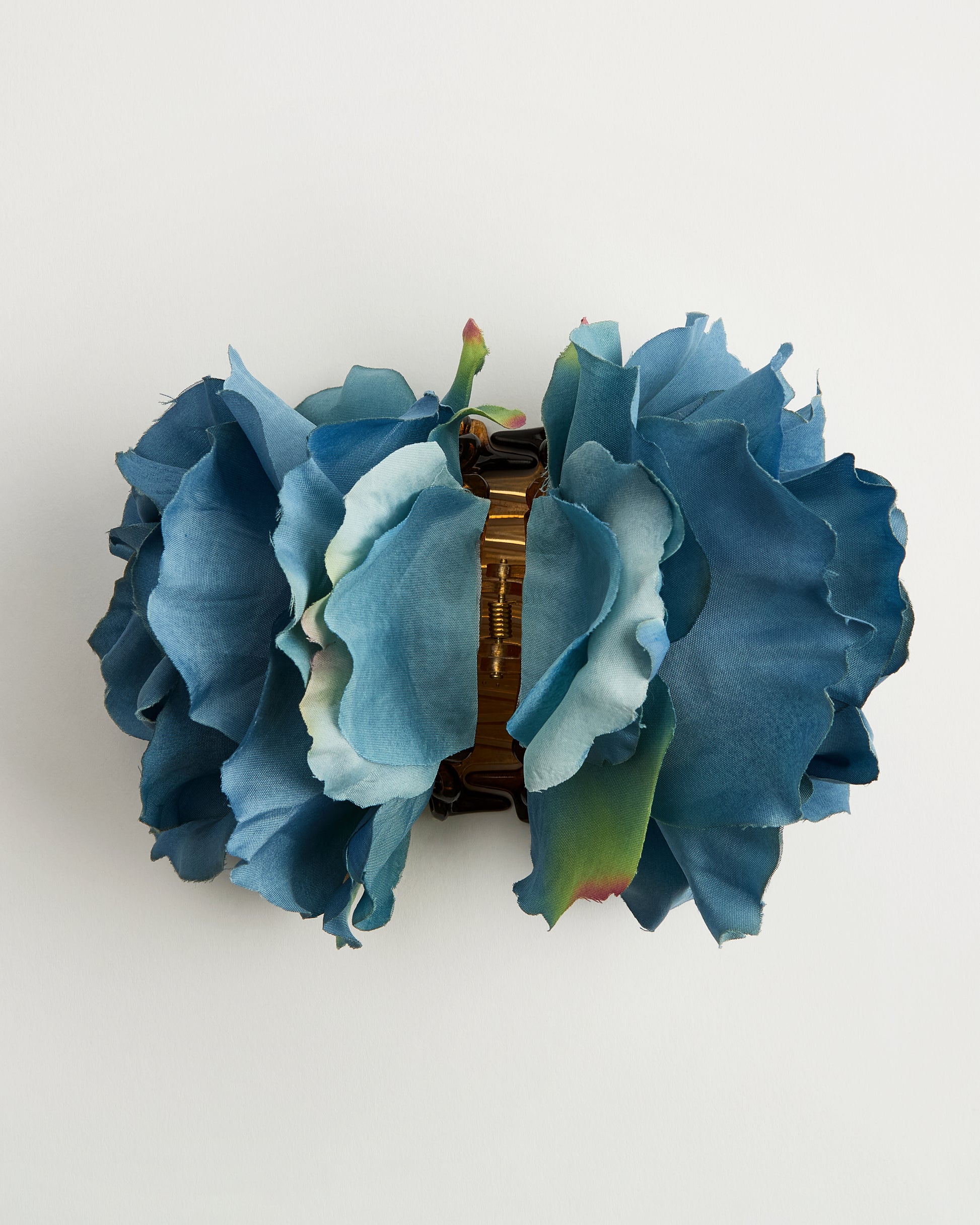 English Garden Rose — Blue Claw Clip