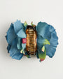 English Garden Rose — Blue Claw Clip