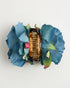 English Garden Rose — Blue Claw Clip
