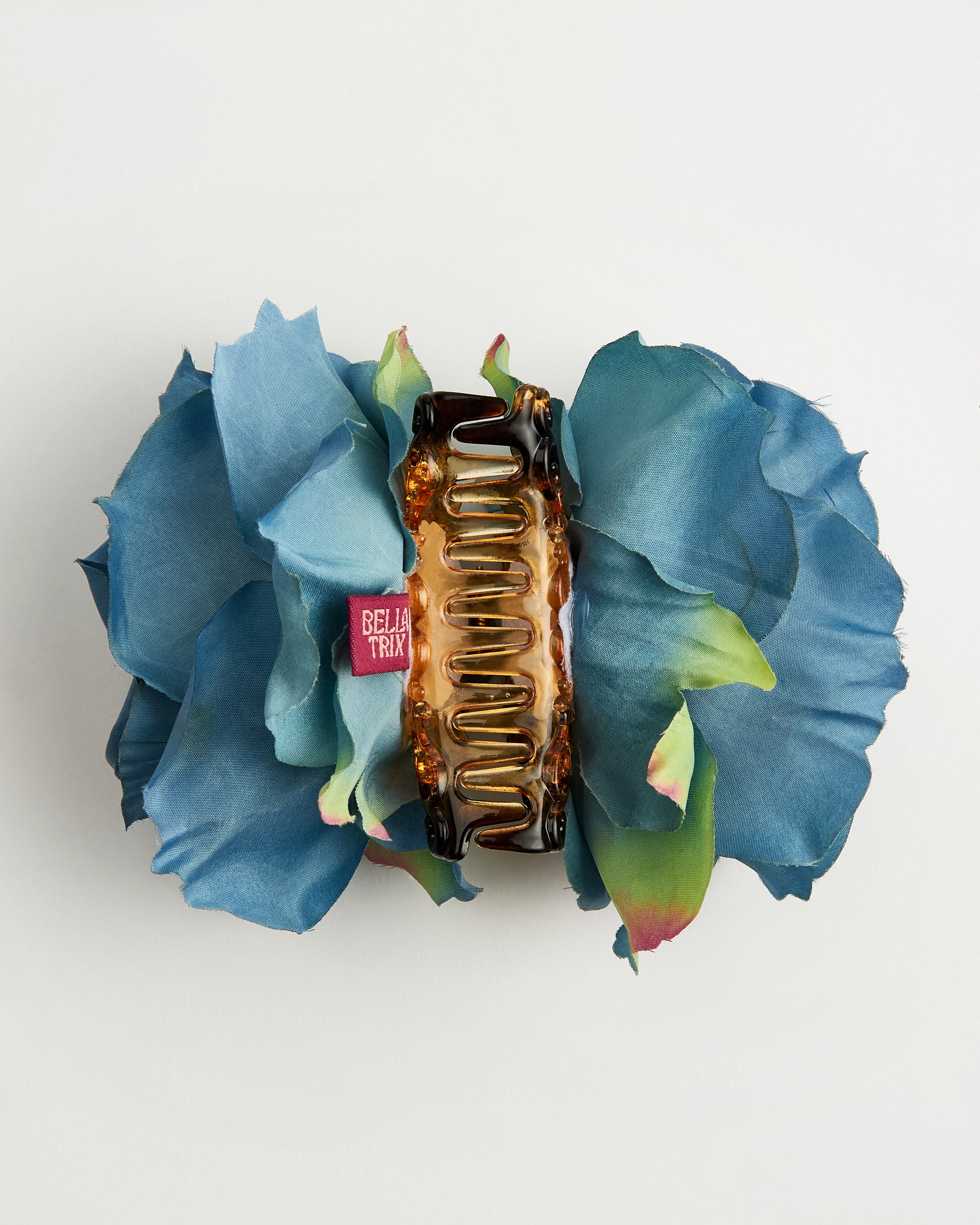 English Garden Rose — Blue Claw Clip