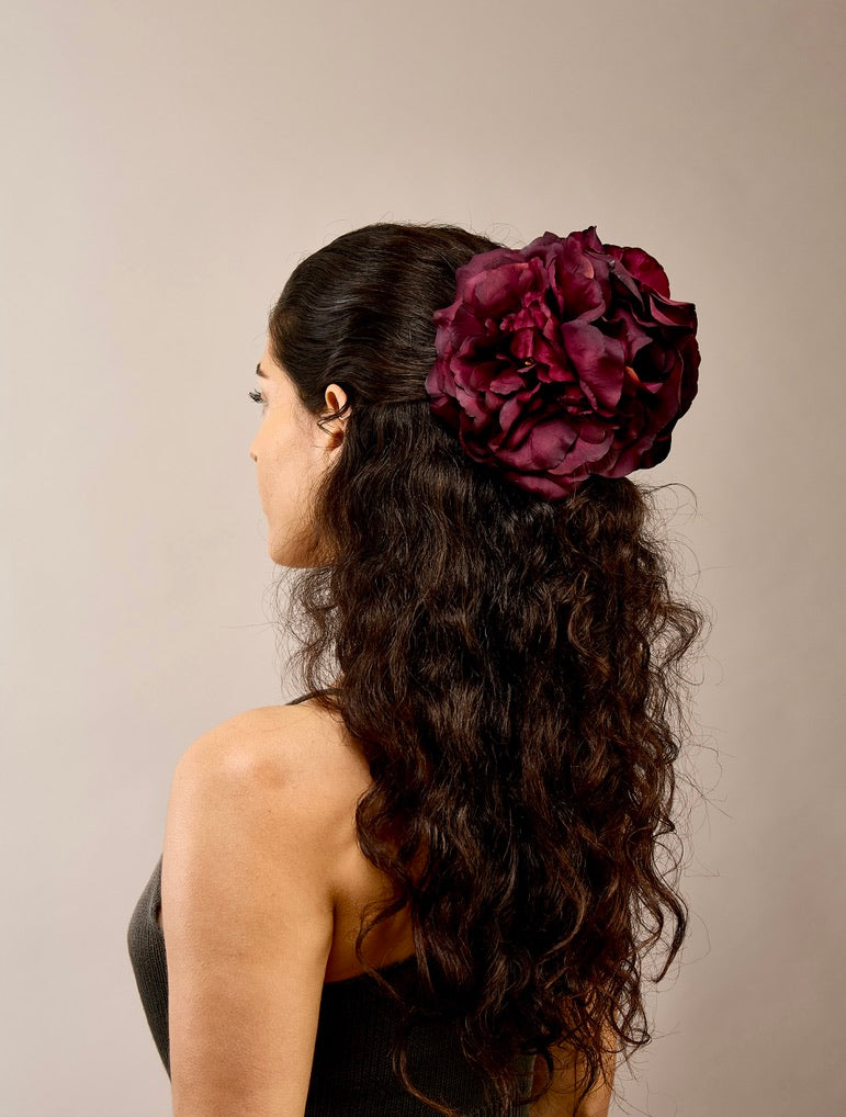 Bellatrix Wild Rose — Burganduy Claw Clip