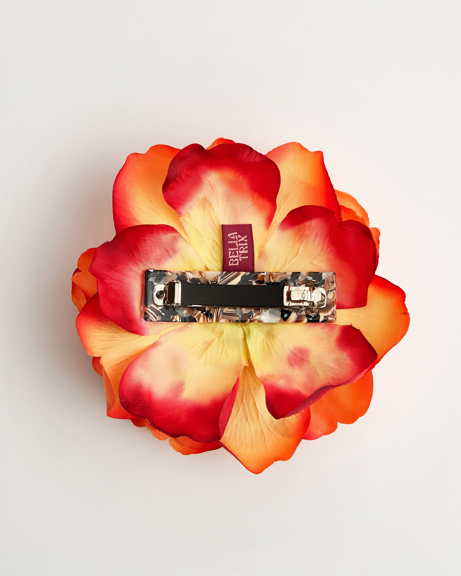 Bellatrix Wild Rose — Orange Barrette