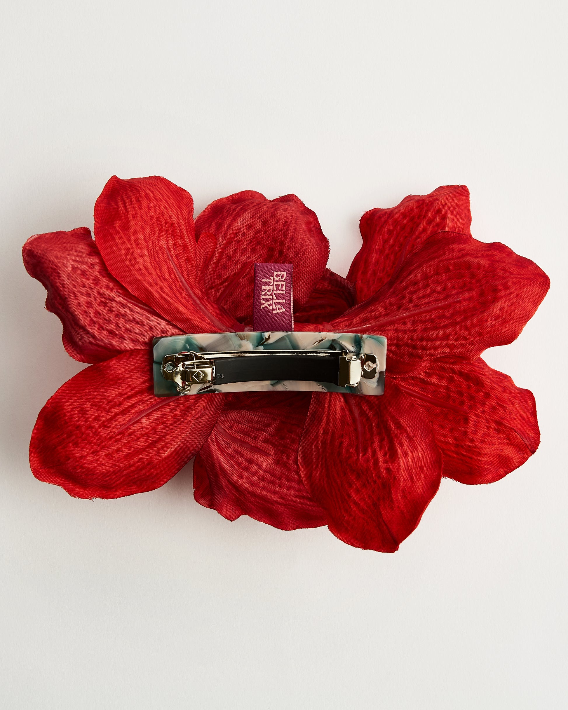 Scarlett Hibiscus — Red Barrette