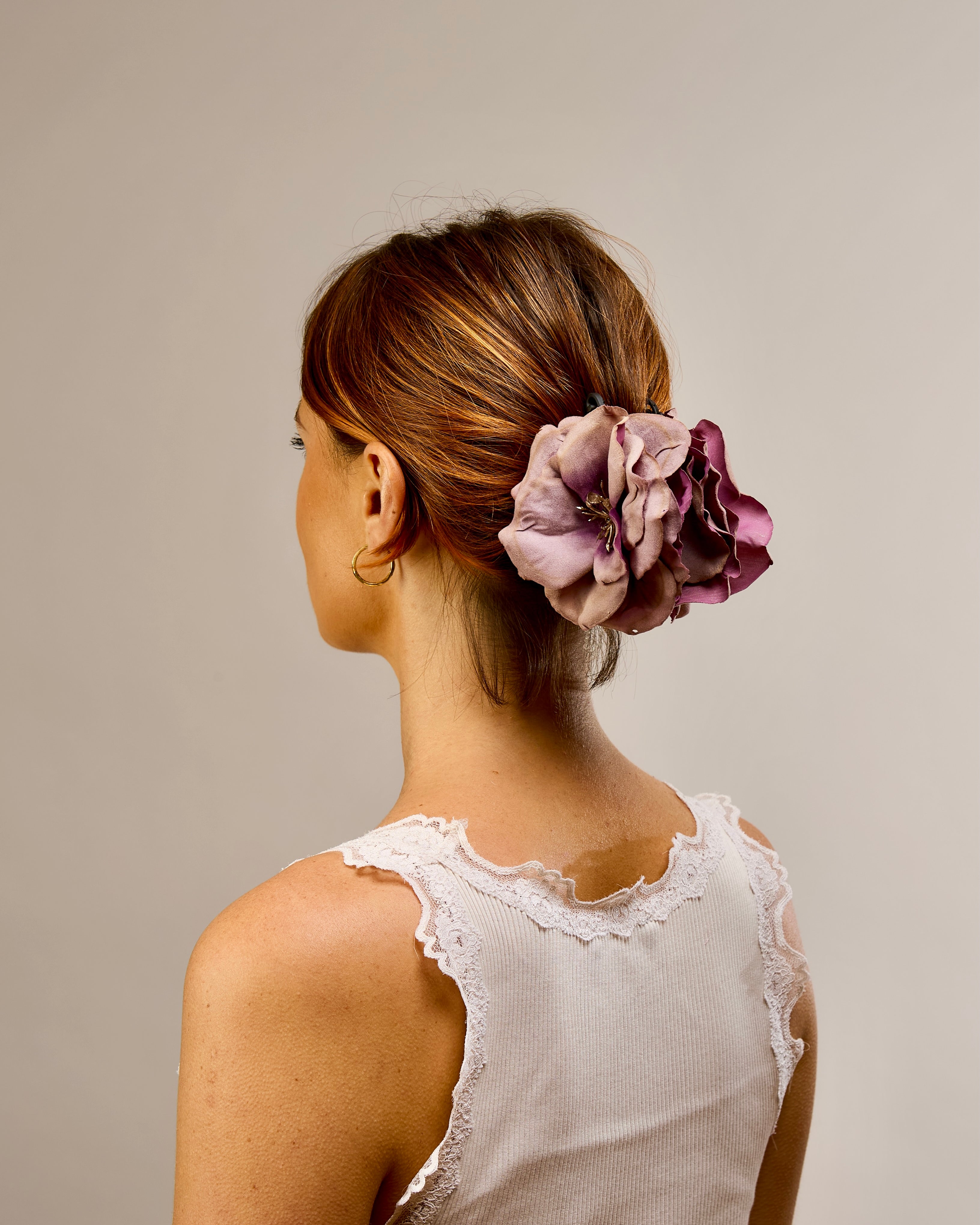 Dusty Rose — Dusty Violet Claw Clip