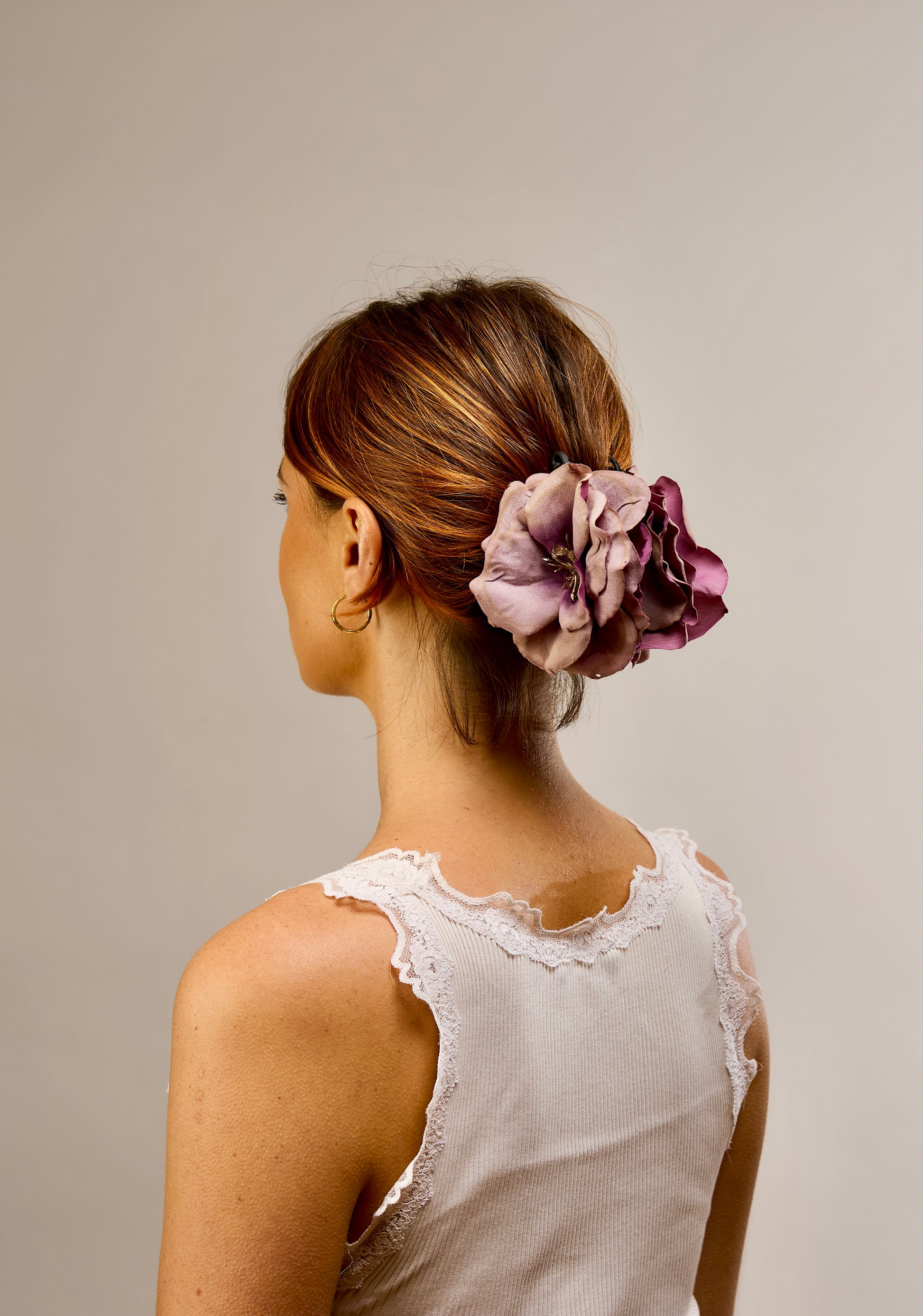 Dusty Rose — Dusty Violet Claw Clip