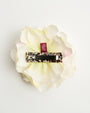 Bellatrix Wild Rose — White Barrette